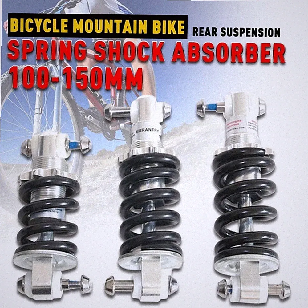 100-150mm Bicycle Mountain Bike Rear Suspension Spring Shock Absorber US