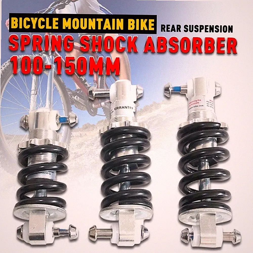 100-150mm Bicycle Rear Shocks MTB Bike Rear Suspension Spring Shock Absorber
